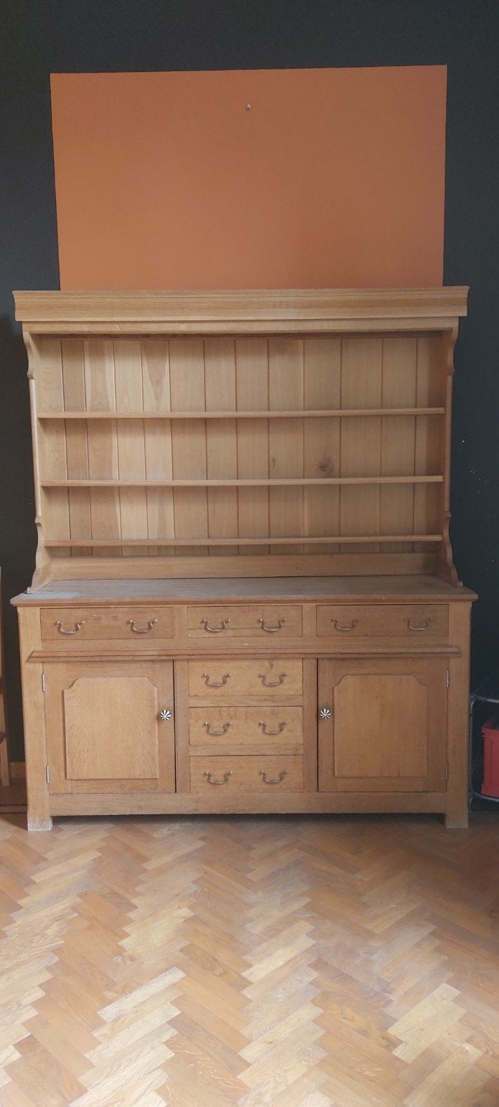 Buffet en chêne clair, Enlèvement