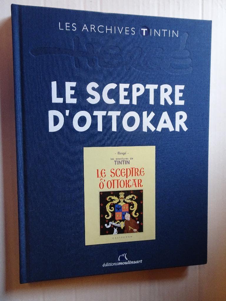 Het archief van Kuifje in zwart-wit - De scepter van Ottokar, Verzamelen, Stripfiguren, Zo goed als nieuw, Boek of Spel, Kuifje