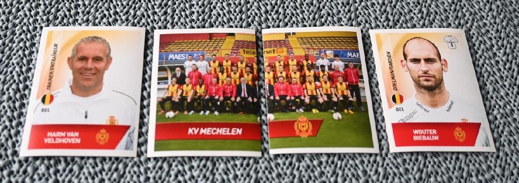 Panini Football 2014 / KV Mechelen / Volledige ploeg, Verzenden, Nieuw, Poster, Plaatje of Sticker