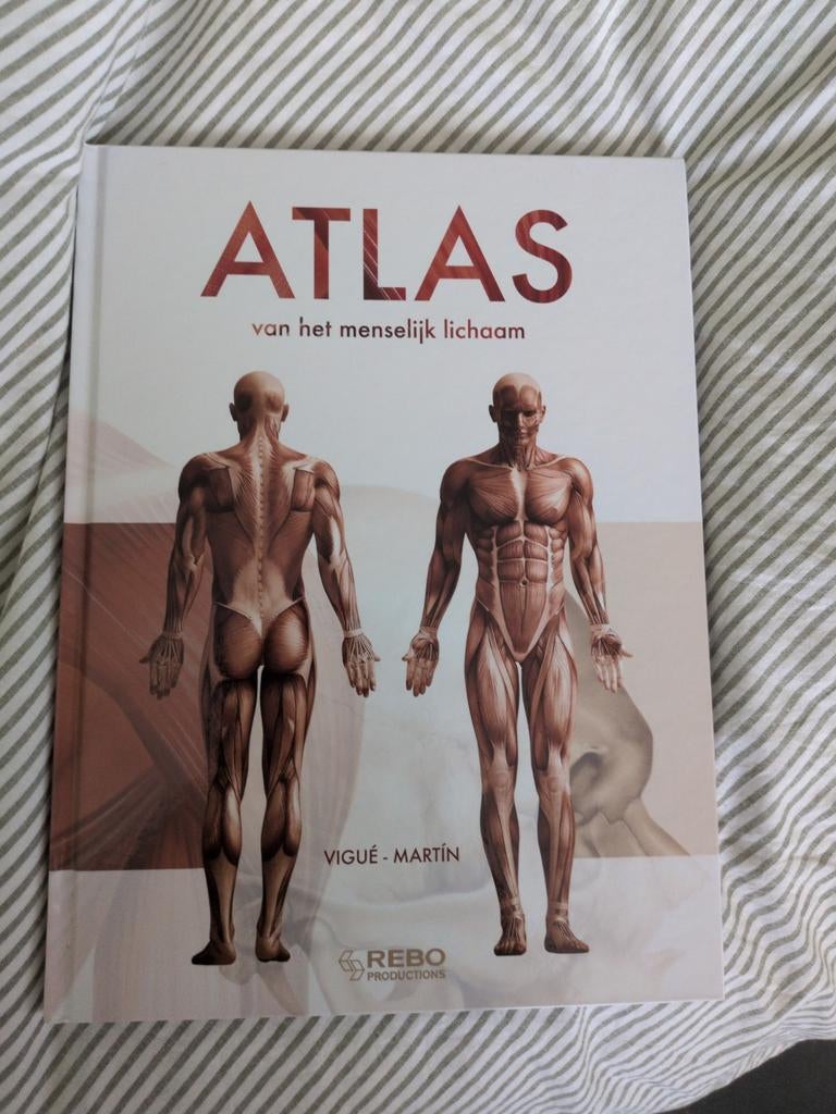 Atlas van het menselijk lichaam, Boeken, Gezondheid, Dieet en Voeding, Ophalen, Overige typen, Zo goed als nieuw, Vigue-martin