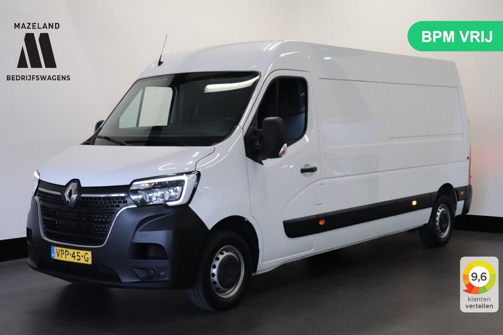 Renault Master 2.3 dCi 180PK L3H2 EURO 6 - Airco - Cruise -, Auto's, Renault, Wit, Bedrijf, Onderhoudsboekje