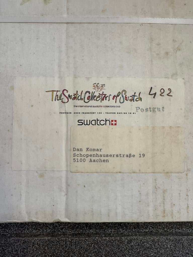 Rare catalogue montres Swatch, Enlèvement, Neuf, Montre-bracelet, Swatch