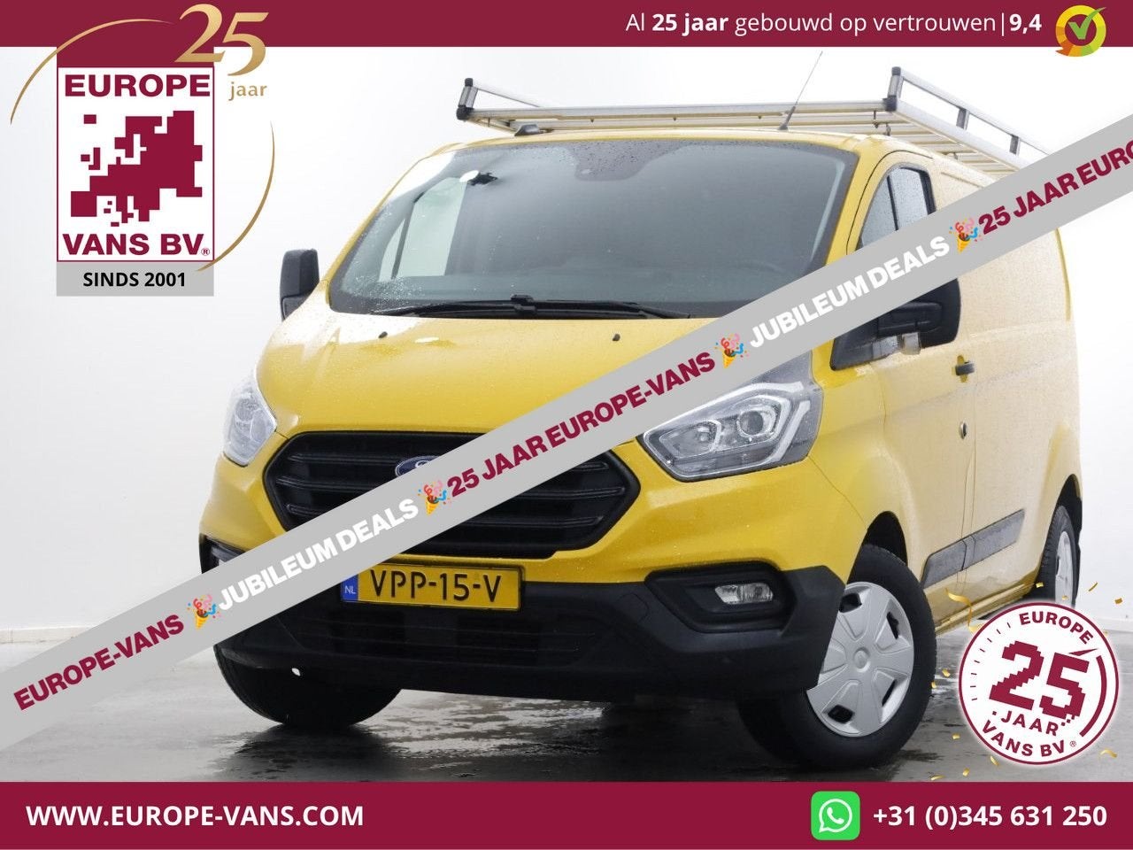 Ford Transit Custom 340 2.0 TDCI 130pk L2H1 Trend Airco/Trek, Achat, Electronic Stability Program (ESP), Entreprise, Autres couleurs