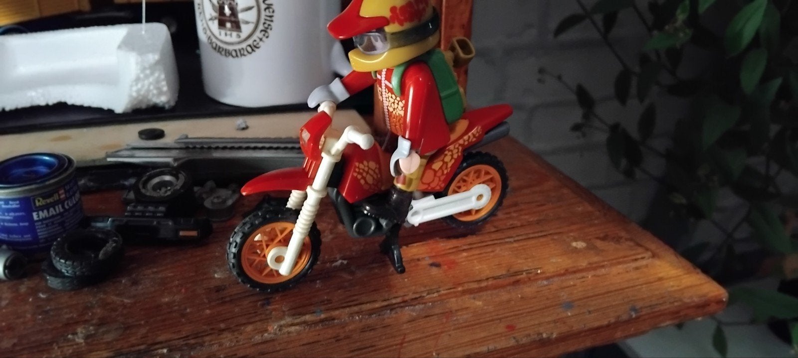 playmobil crossmoto, Hobby en Vrije tijd, Modelauto's | 1:32, Ophalen of Verzenden