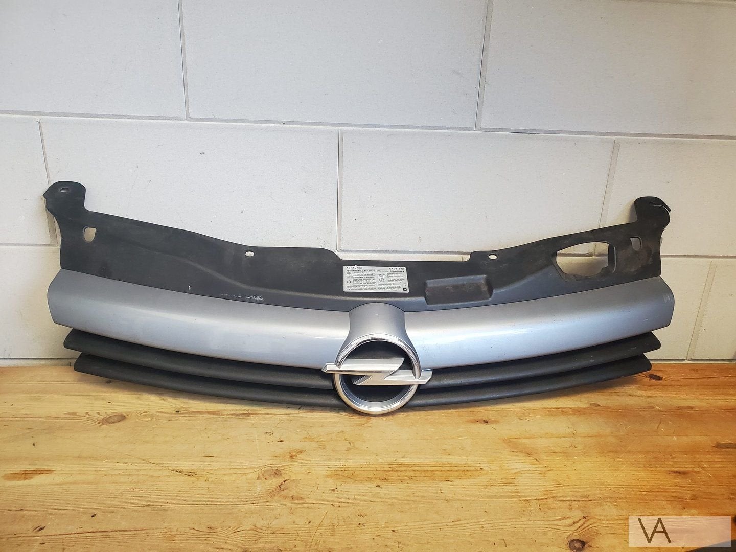 Opel Astra H 2004 - 2009 grille nette staat grijs gespoten, Gebruikt, -, -, Opel