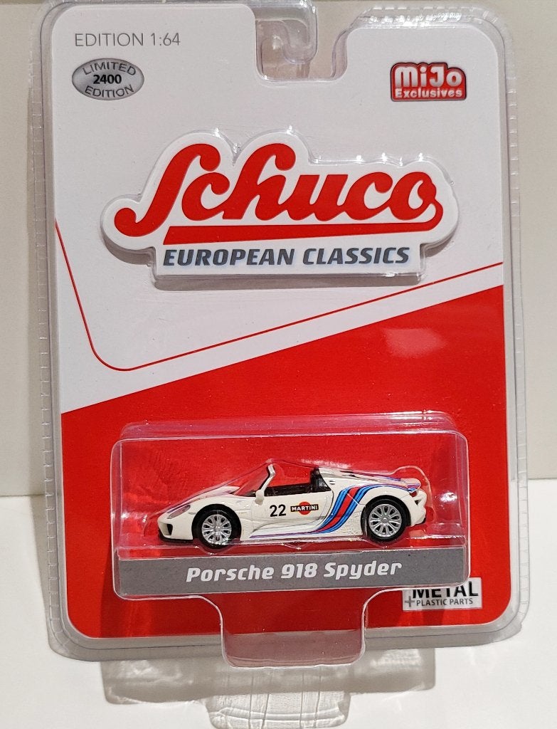 Schuco Porsche 918 Spyder Martini Livery Limited (1 of 2400), Enlèvement ou Envoi