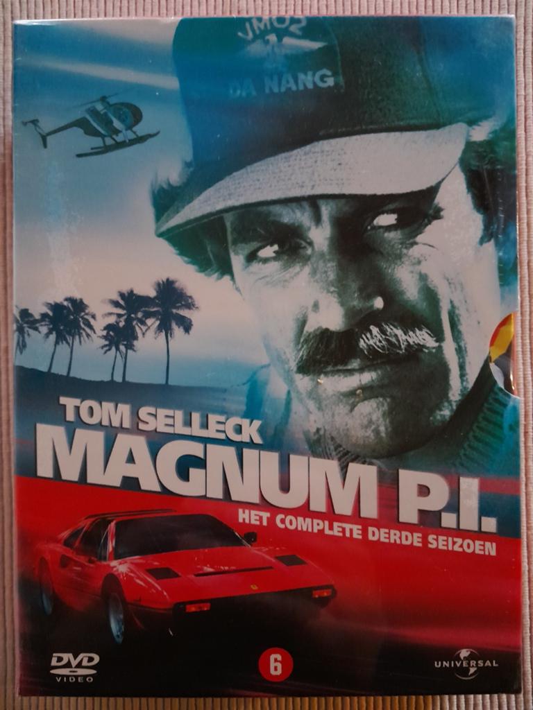 Magnum P.I. , het complete derde seizoen (nieuw), À partir de 6 ans, Coffret, Neuf, dans son emballage, Action et Aventure