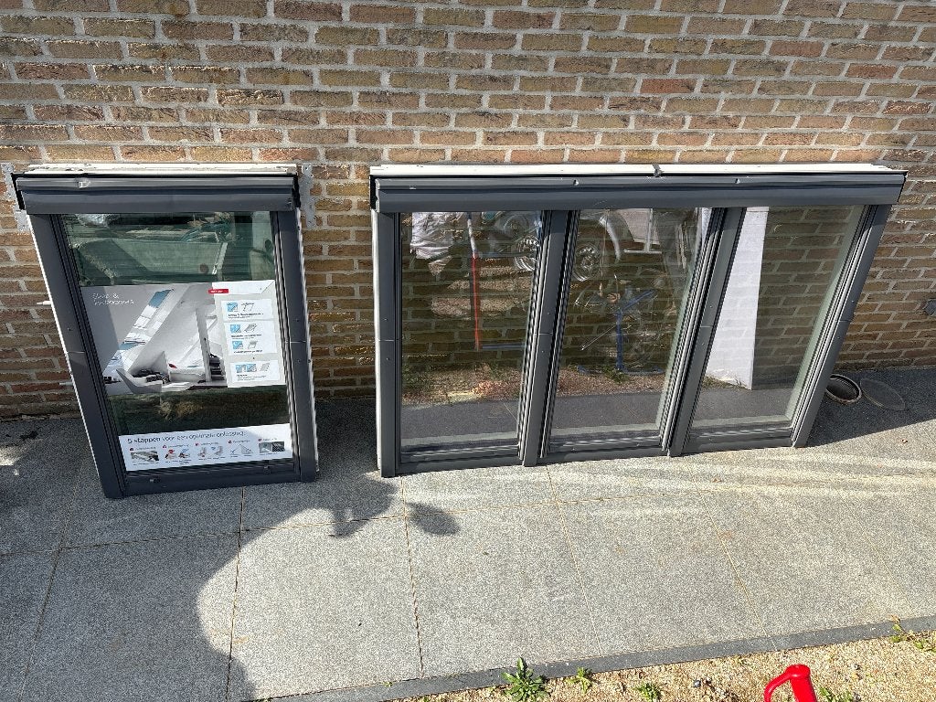 2 nouvelles fenêtres Velux, Neuf, Double vitrage, Lucarne, Enlèvement