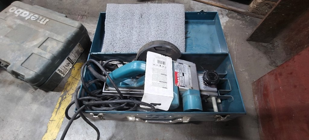 Rabot électrique makita, Bricolage & Construction, Enlèvement ou Envoi, Utilisé, Électrique