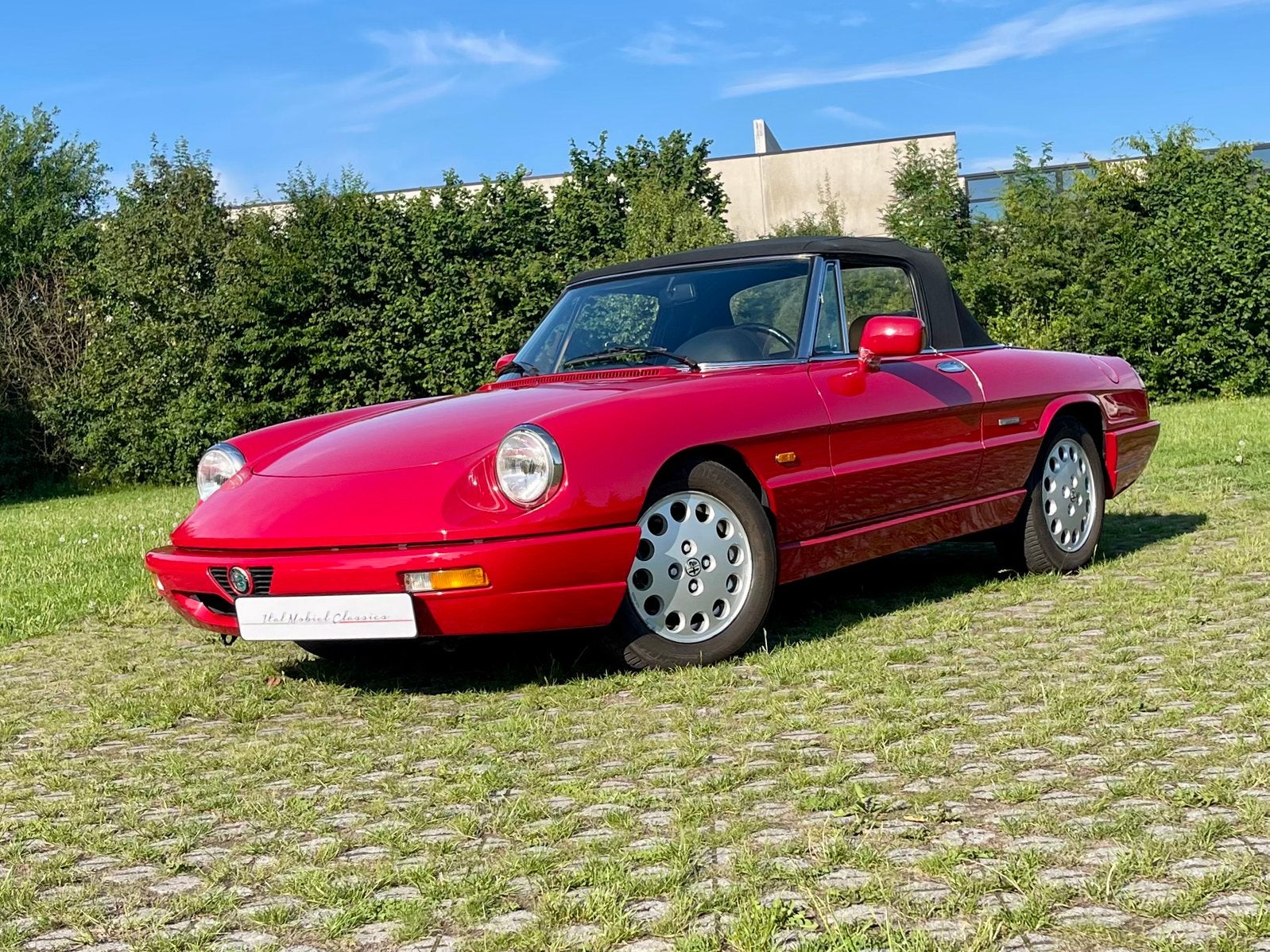 Alfa Romeo Spider serie 4, Auto's, Oldtimers, Bedrijf, Te koop, Alfa Romeo, Benzine, Cabriolet, 2 deurs, Handgeschakeld, Rood
