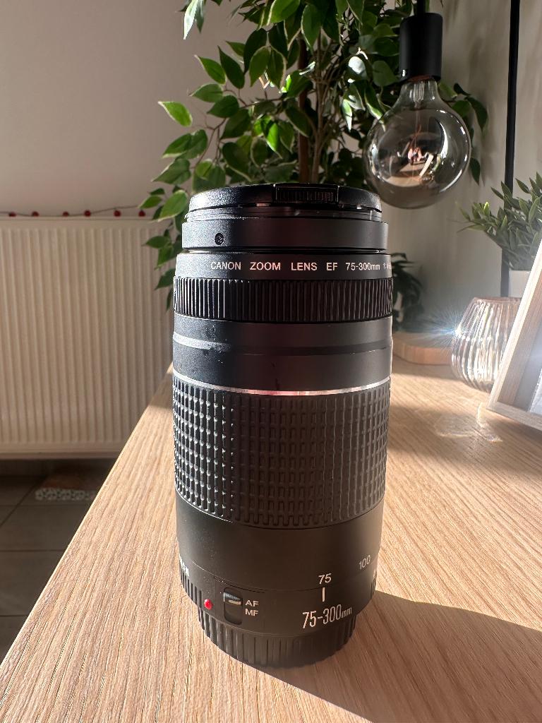 canon ef 75-300mm f/4-5.6 iii, Enlèvement, Comme neuf, Téléobjectif, Zoom