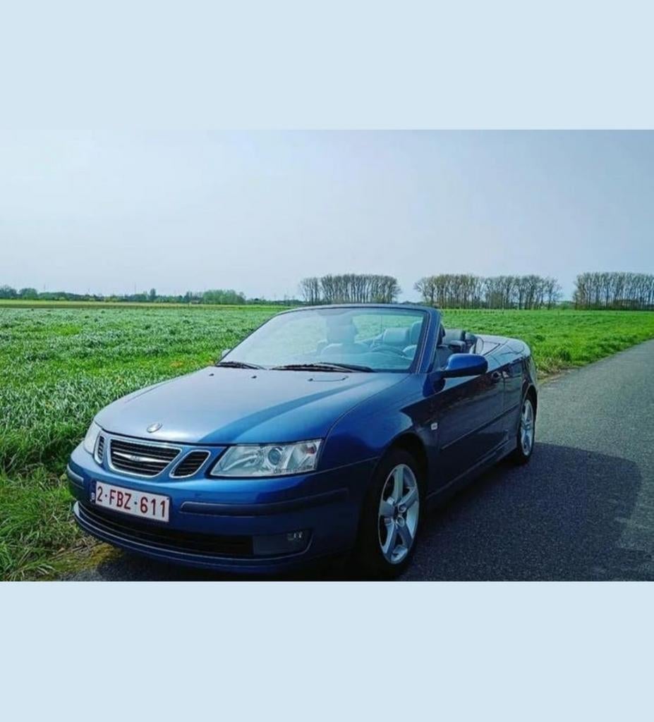 Saab 93 cabrio 1.8turbo 2006, Particulier, Benzine, Te koop