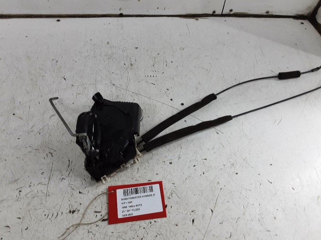 SERRURE DE PORTE AVANT DROITE Subaru Forester (SK), Subaru, Subaru Deutschland GmbH, Utilisé, Emil-Frey-Straße 6
61169  Friedberg, DE