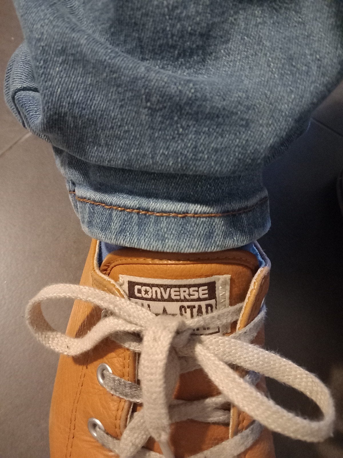 Converse Chuck Taylor All-Star - 🎀 - leder - maat 41 -> 6€, Ophalen, Gedragen, Converse all stars