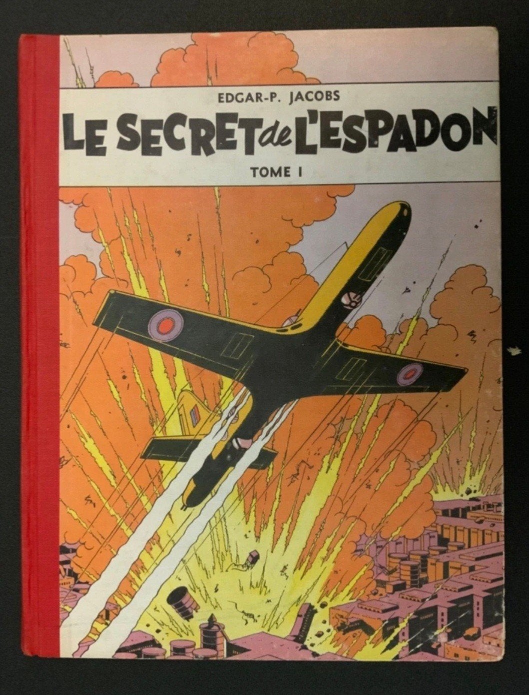 Blake et Mortimer - Le secret de l'Espadon Tome 1 - Rééd. 1a, Une BD, Envoi, Jacques Martin, Utilisé