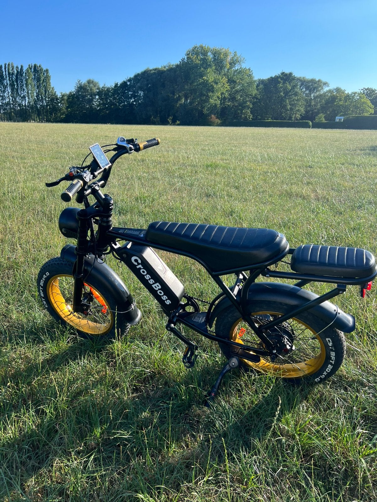 Fatbike V8 ouxi limited edition gold, Fietsen en Brommers, Elektrische fietsen, Ophalen, Zo goed als nieuw