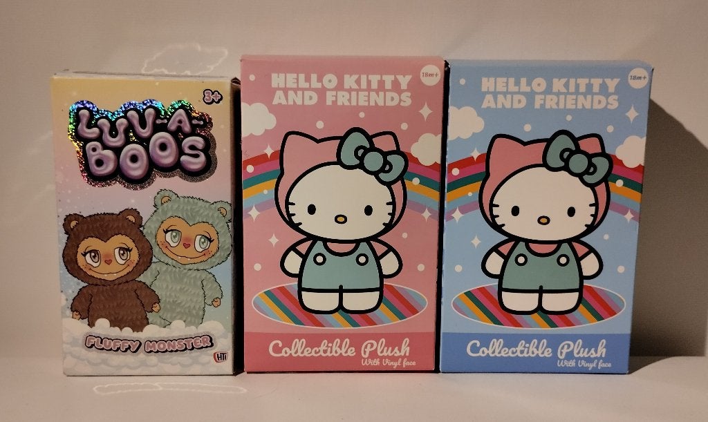 Luu-A-Boos & Hello Kitty And Friends, Collections, Jouets miniatures, Enlèvement ou Envoi, Neuf