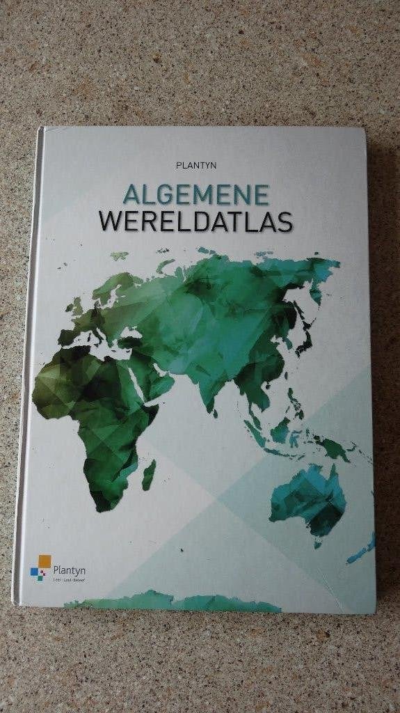 Algemen Wereldatlas voor 3de graad, Boeken, Schoolboeken, ASO, Plantyn, Ophalen of Verzenden, Aardrijkskunde