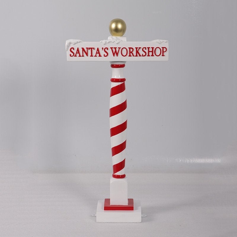 Atelier du Père Noël - Hauteur 90 cm - Père Noël, Enlèvement, Neuf