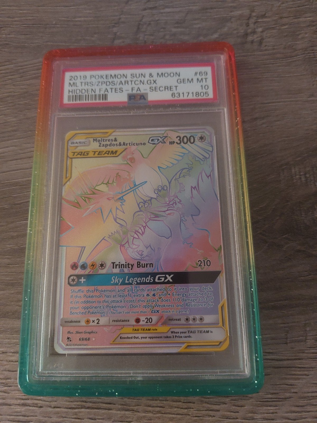moltres zapdos articuno gx psa 10, Ophalen of Verzenden