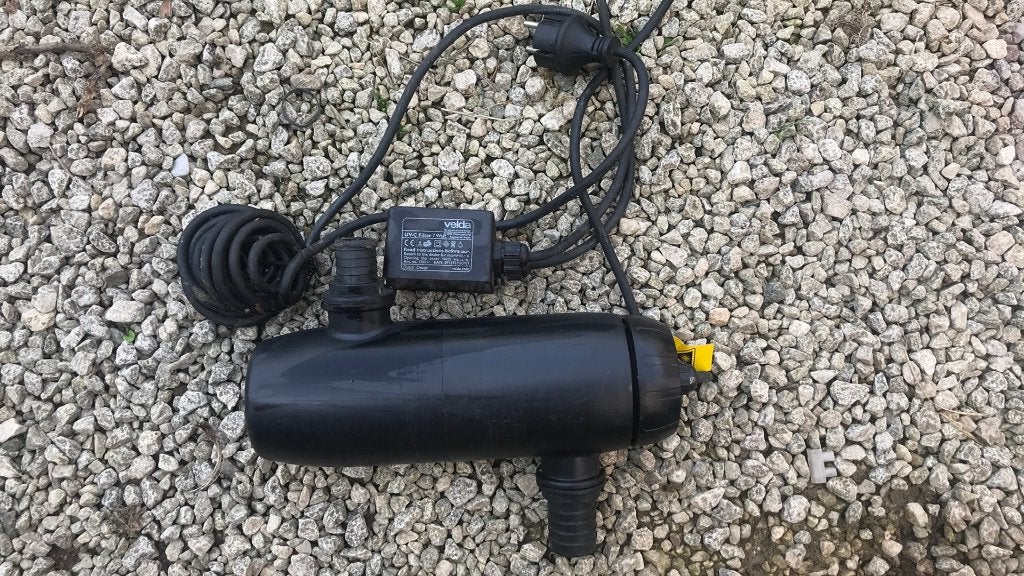 2x UVC vijverlamp  9W Velda, Jardin & Terrasse, Accessoires pour étangs, Enlèvement, Utilisé, Filtre de bassin