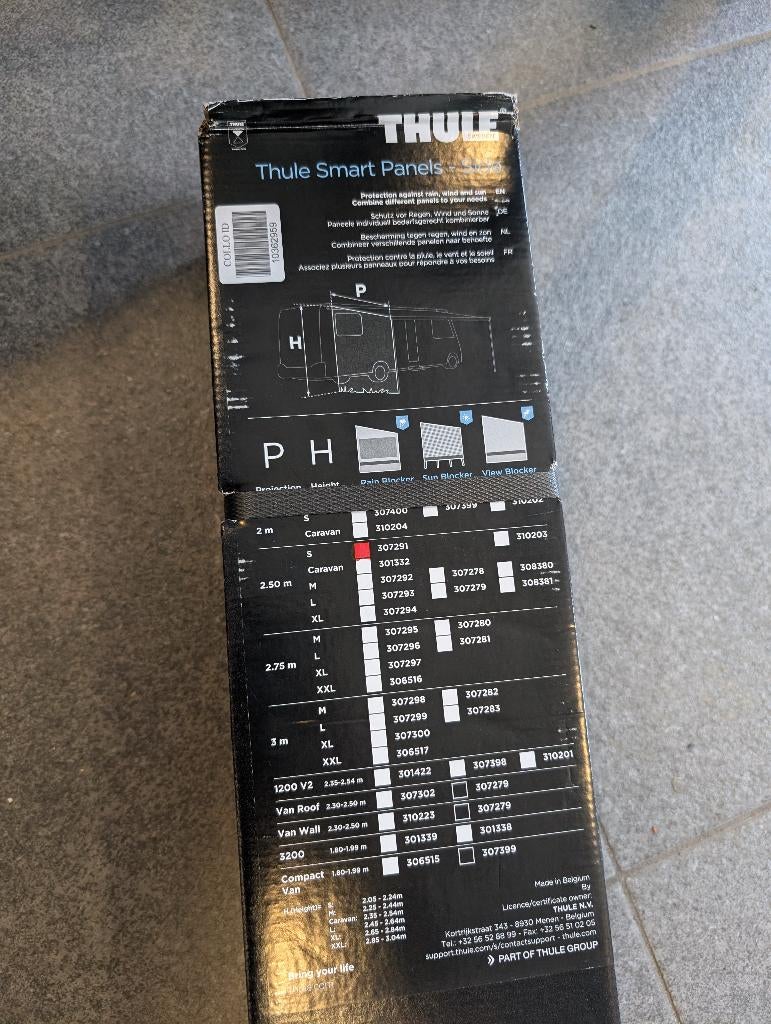 Thule Rainblocker G2 Side nieuw, Caravans en Kamperen, Voortenten en Luifels, Nieuw, Thule, PVC, Ophalen