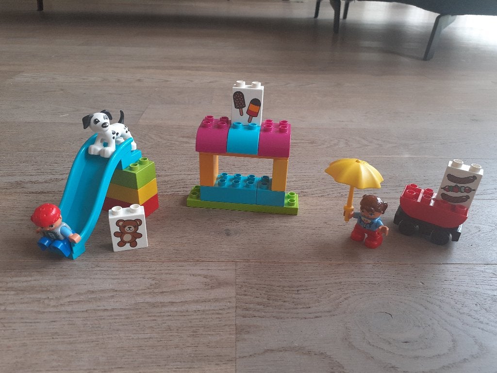 Lego duplo creatieve bouwmand set 10820, Ophalen, Overige thema's, Overige typen, Zo goed als nieuw