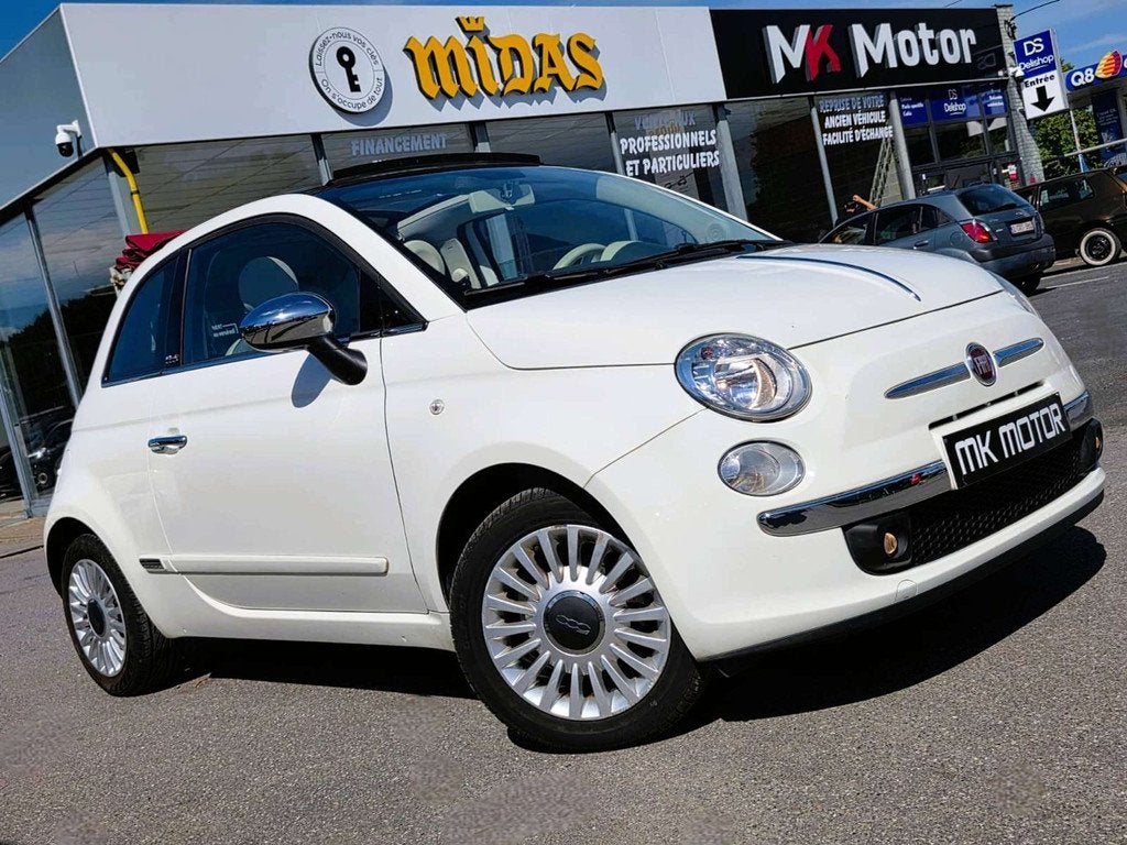 Fiat 500C 1.2 ESSENCE 69CV - CABRIOLET - CLIMATISATION, 1242 cm³, Euro 5, Achat, Entreprise