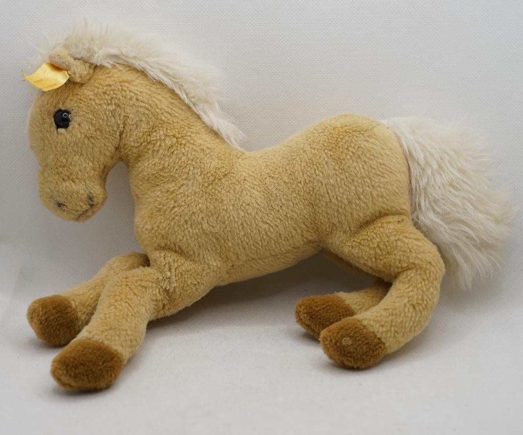 Steiff paard knuffel, Verzamelen, Ophalen of Verzenden, Gebruikt, Stoffen beer, Steiff