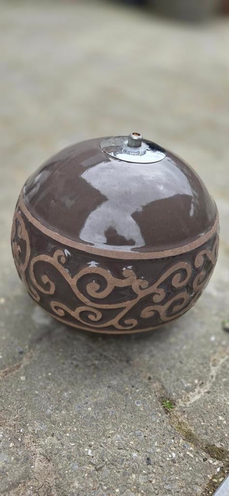 Olielamp, Ophalen