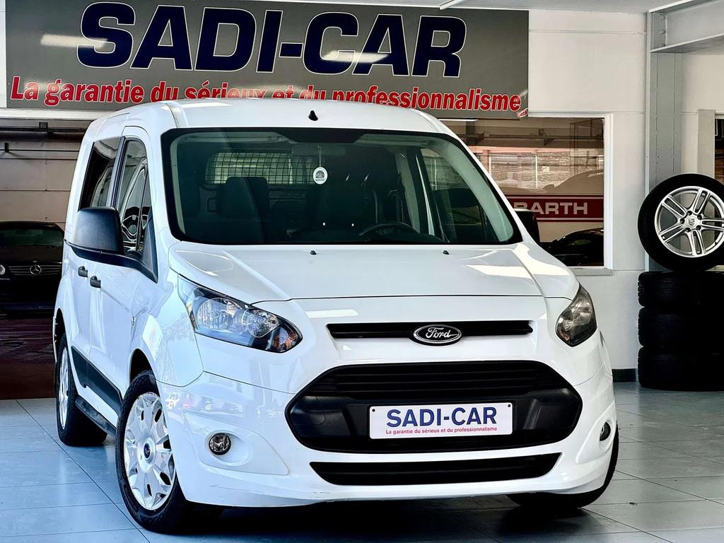 Ford Transit Connect T220 1.6 TDCi 95cv 3PLACES - UTILITAIRE, Auto's, Bestelwagens en Lichte vracht, Bedrijf, Te koop, Airbags