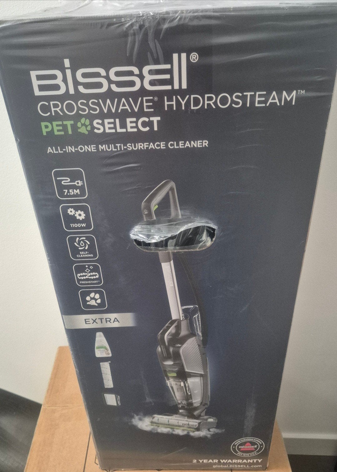 Bissell Crosswave stofzuigen en dweilen, Ophalen, Nieuw