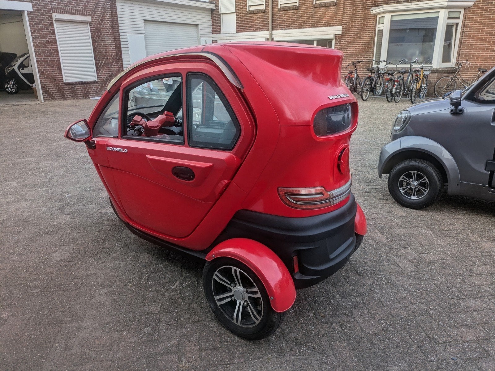 Econelo F1 - Overdekte scootmobiel zonder rijbewijs, Diversen, Brommobielen en Scootmobielen, Ophalen