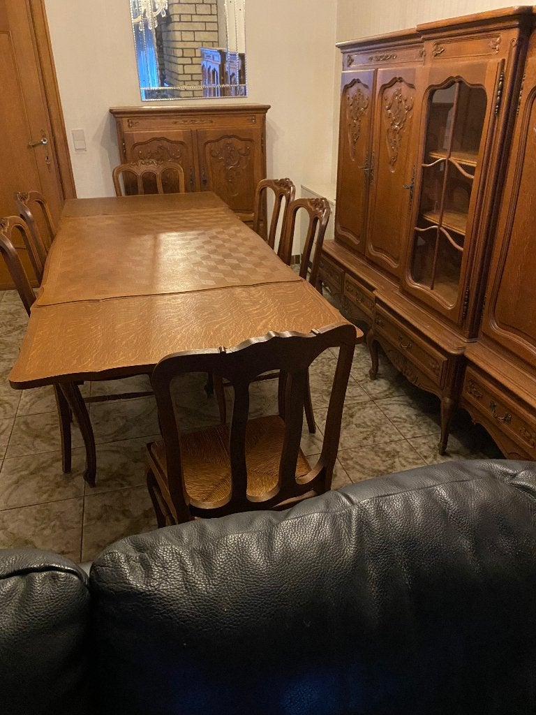 Eethoek Louis XV- stijl, Ophalen