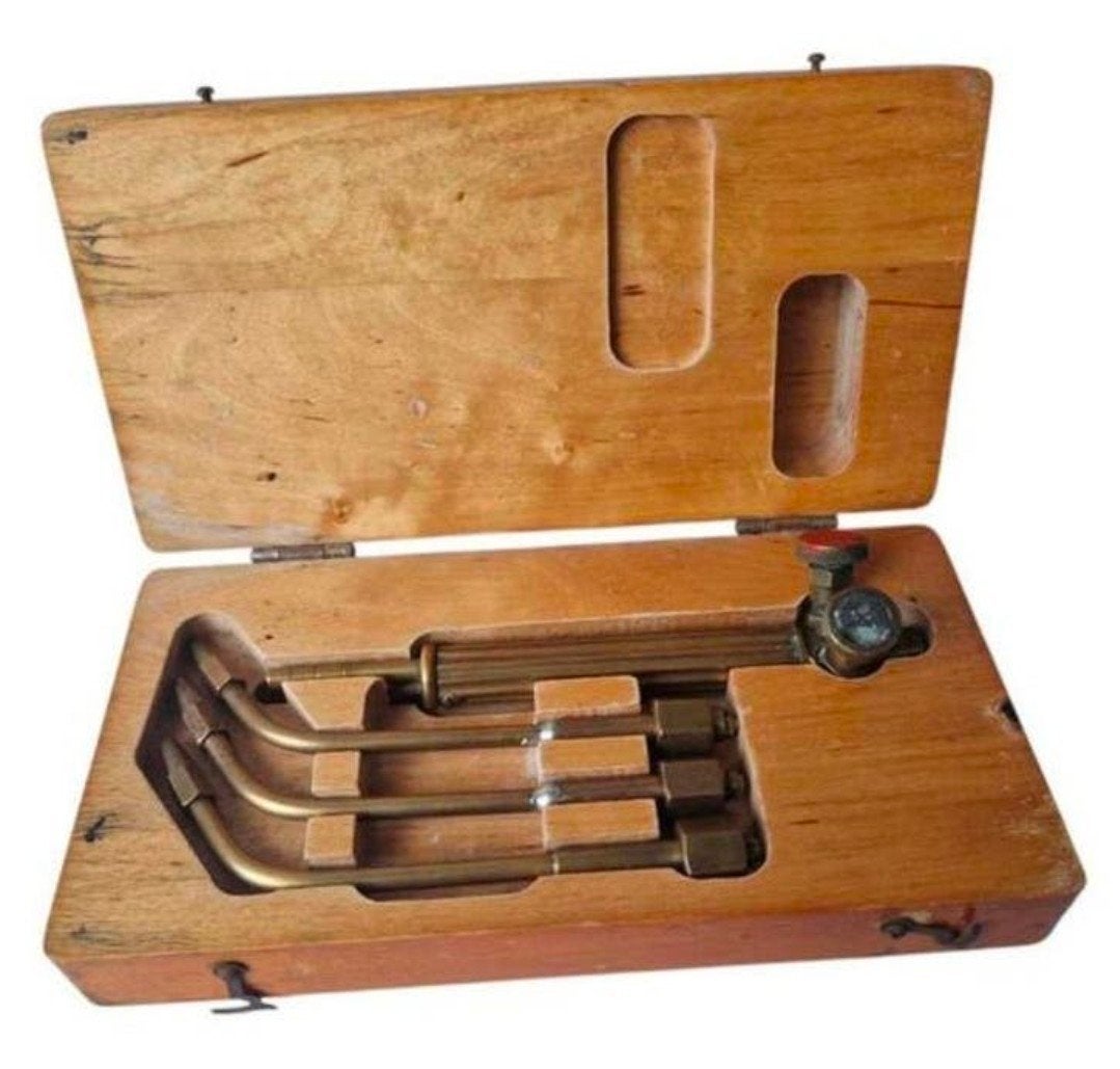 Originele autogeen soldeer- en lasserset ca. 1910, Göteborg, Verzenden