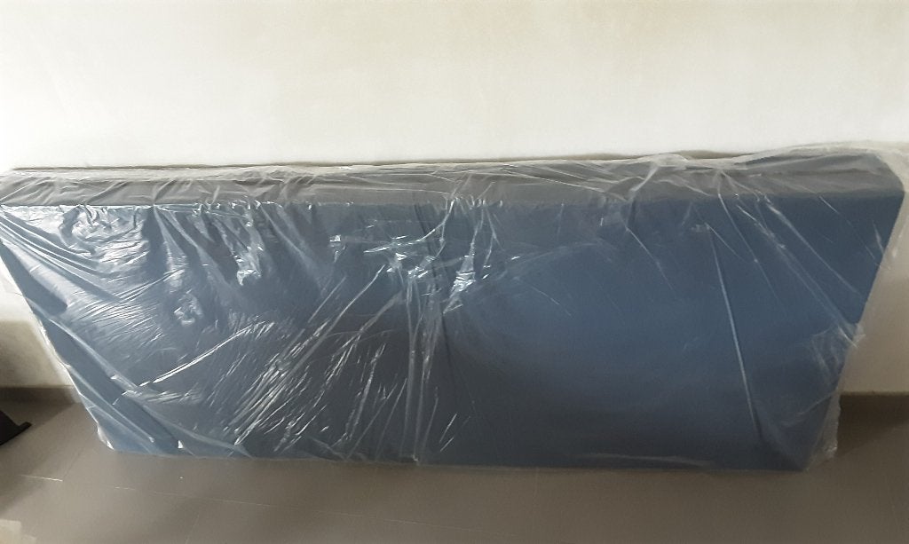 Zorgmatras traagschuim 195x 90x14cm, PU hoes, Huis en Inrichting, Ophalen, Nieuw, Eenpersoons, Matras