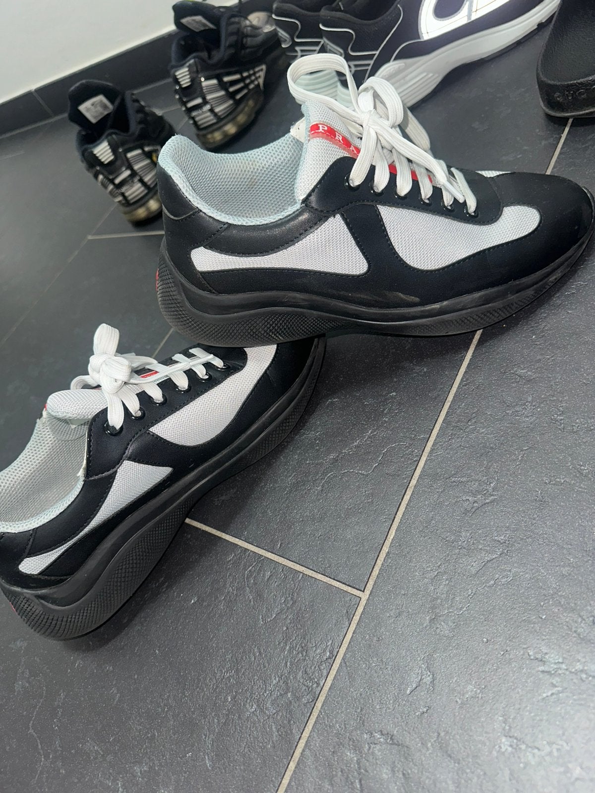 Prada american’s cup, Neuf, Enlèvement ou Envoi, Baskets, Noir