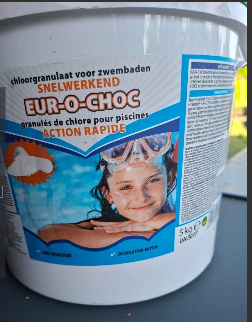 CHLOORGRANULAAT voor ZWEMBAD, Tuin en Terras, Ophalen of Verzenden, Nieuw, Overige typen