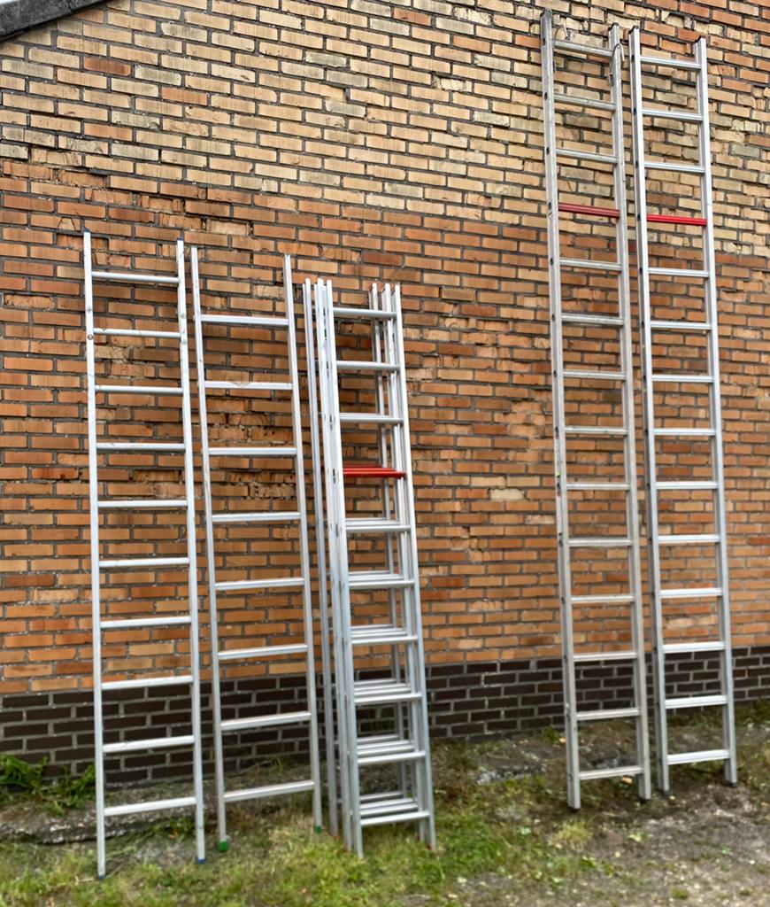 Ladders van 2,5 tot 4 meter, Ophalen, Gebruikt, Ladder