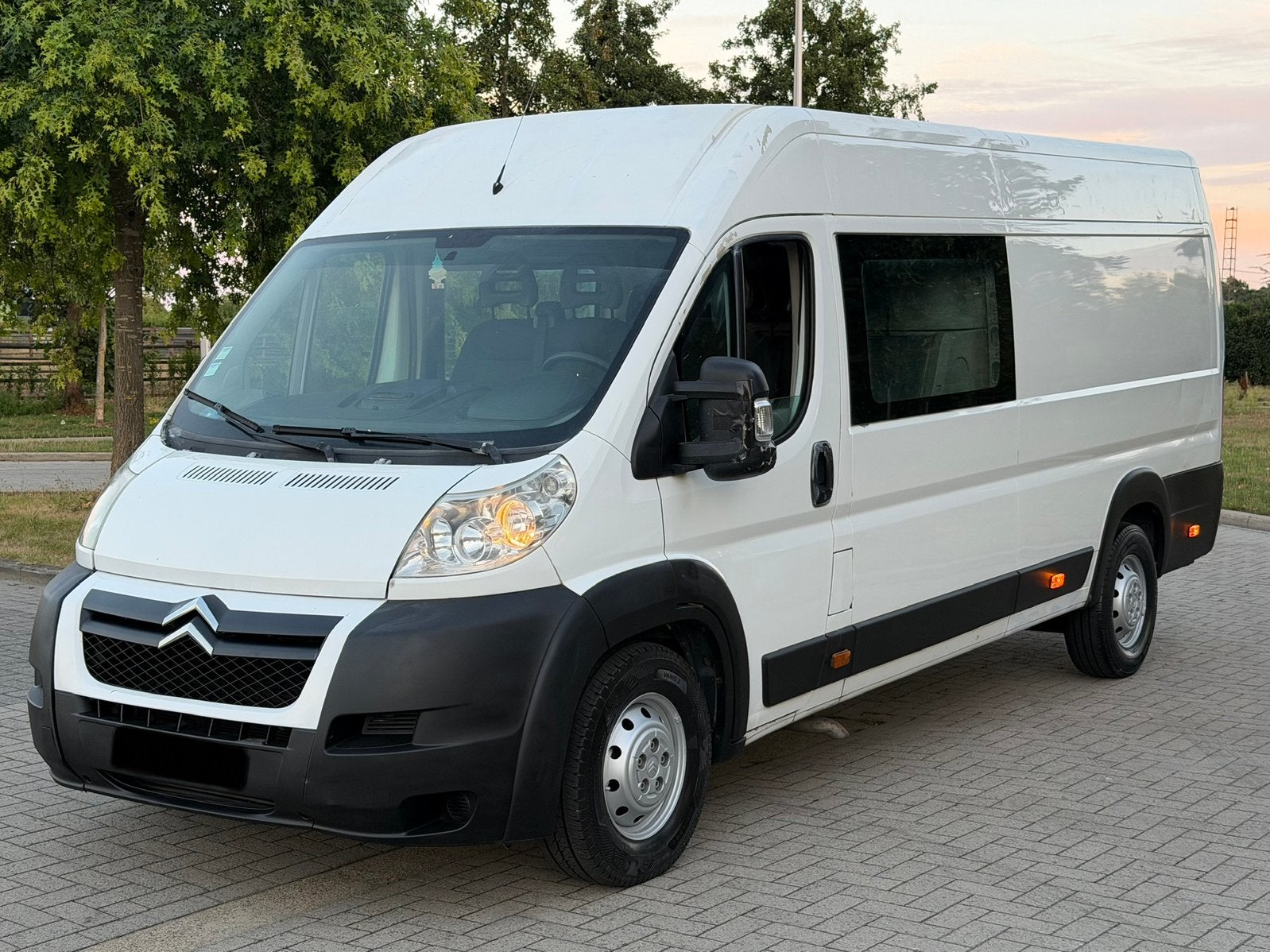 CITROEN JUMPER 3.0HDI L4H2 dubbele cabine ✅GEKEURD, Auto's, Citroën, Bedrijf, Euro 4, Te koop
