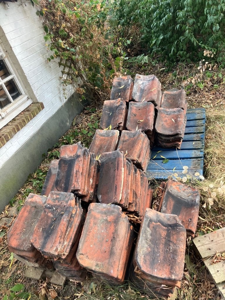 Boomse pannen, Doe-het-zelf en Bouw, Ophalen, Gebruikt, Steen of Klei, 5 tot 10 m²