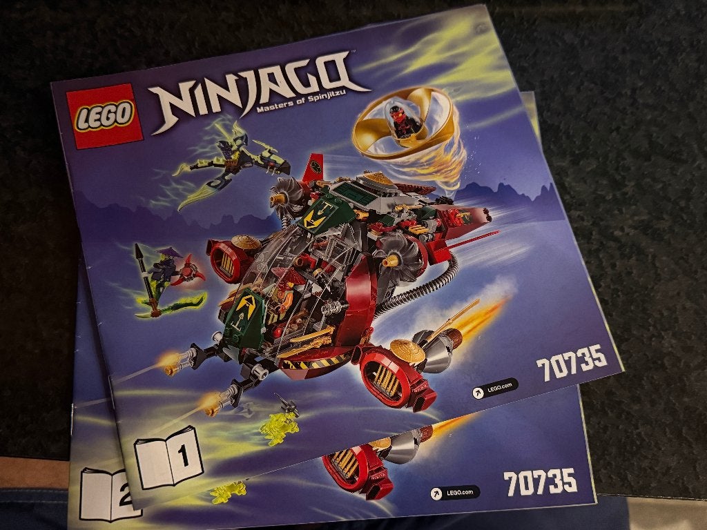 Lego Ninjago 70735 Ronin R.E.X uit 2015 in prima staat, Lego, Overige typen, Ophalen of Verzenden, Zo goed als nieuw