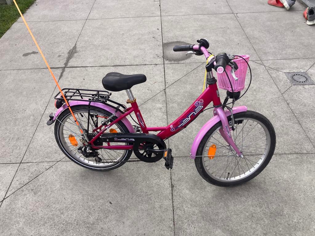 Vélo enfant fille 20 pouces, Vitesses, Frein sur jante, Utilisé, 20 pouces