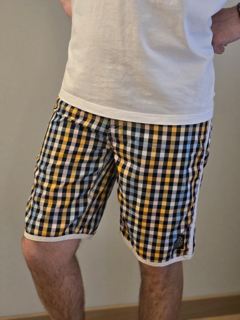 Zwemshort geruit Ripcurl, Kleding | Heren, Badmode en Zwemkleding, Ophalen, Maat 48/50 (M), Overige kleuren, Zwemshort