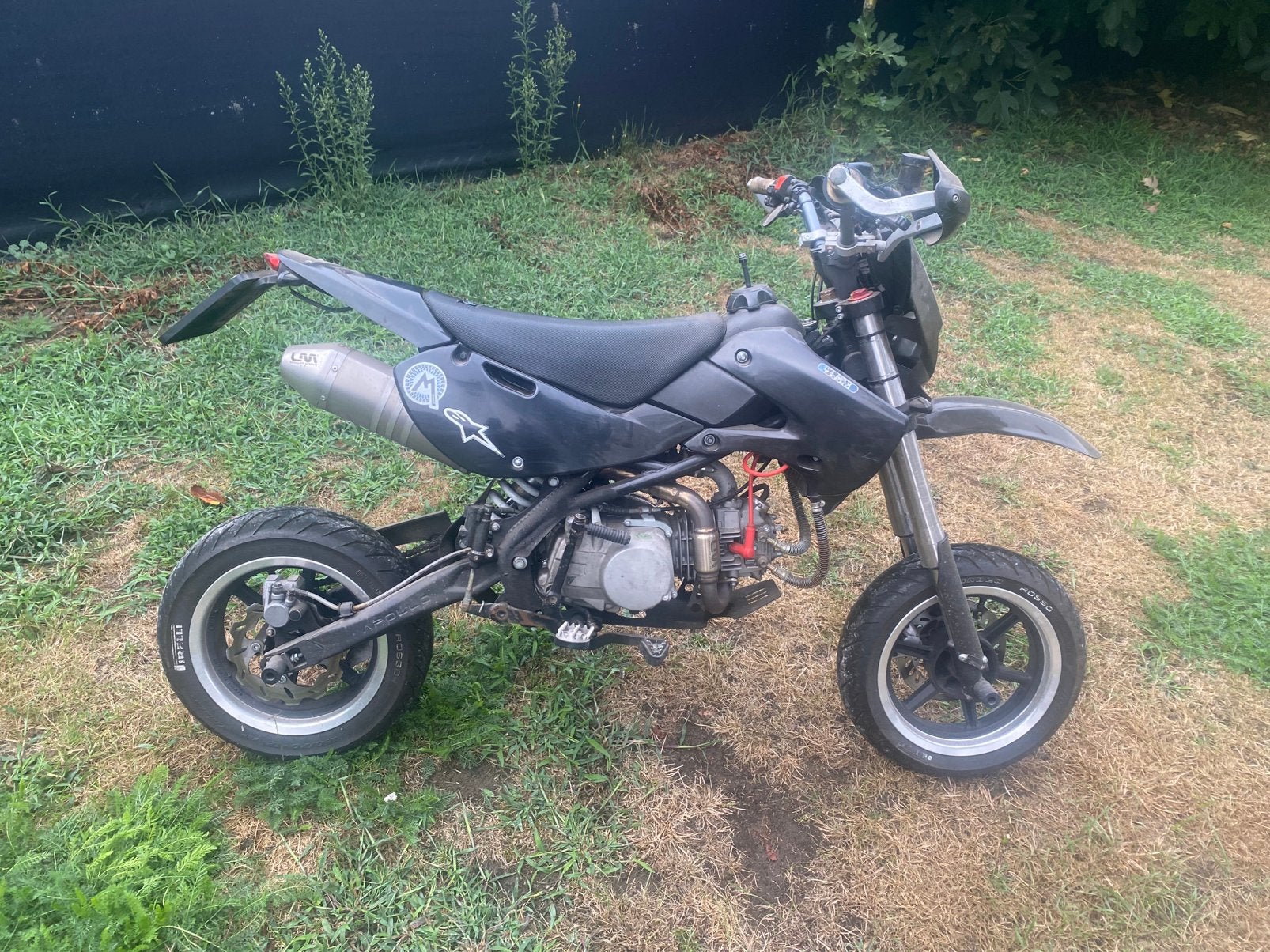 Pitbike 140cc, Gebruikt, Pitbike, Schijfrem, Ophalen