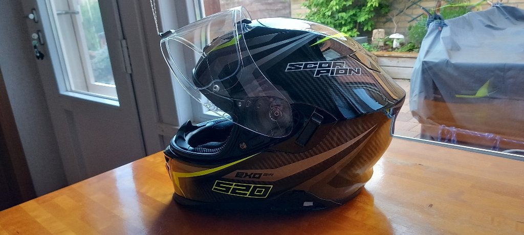 nouveau casque de moto Scorpion EXO air 520 -XL, Autres marques, Femmes, XL, Casque intégral