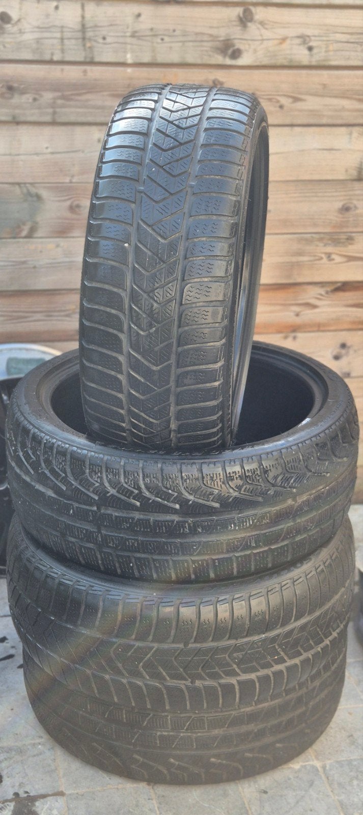 set Winterbanden, Auto-onderdelen, 18 inch, Gebruikt, Band(en), Personenwagen