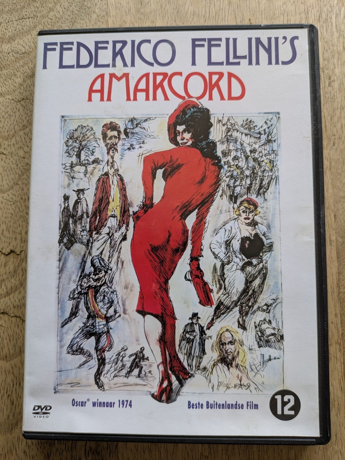 dvd Amarcord - Federico Fellini, Cd's en Dvd's, Ophalen of Verzenden
