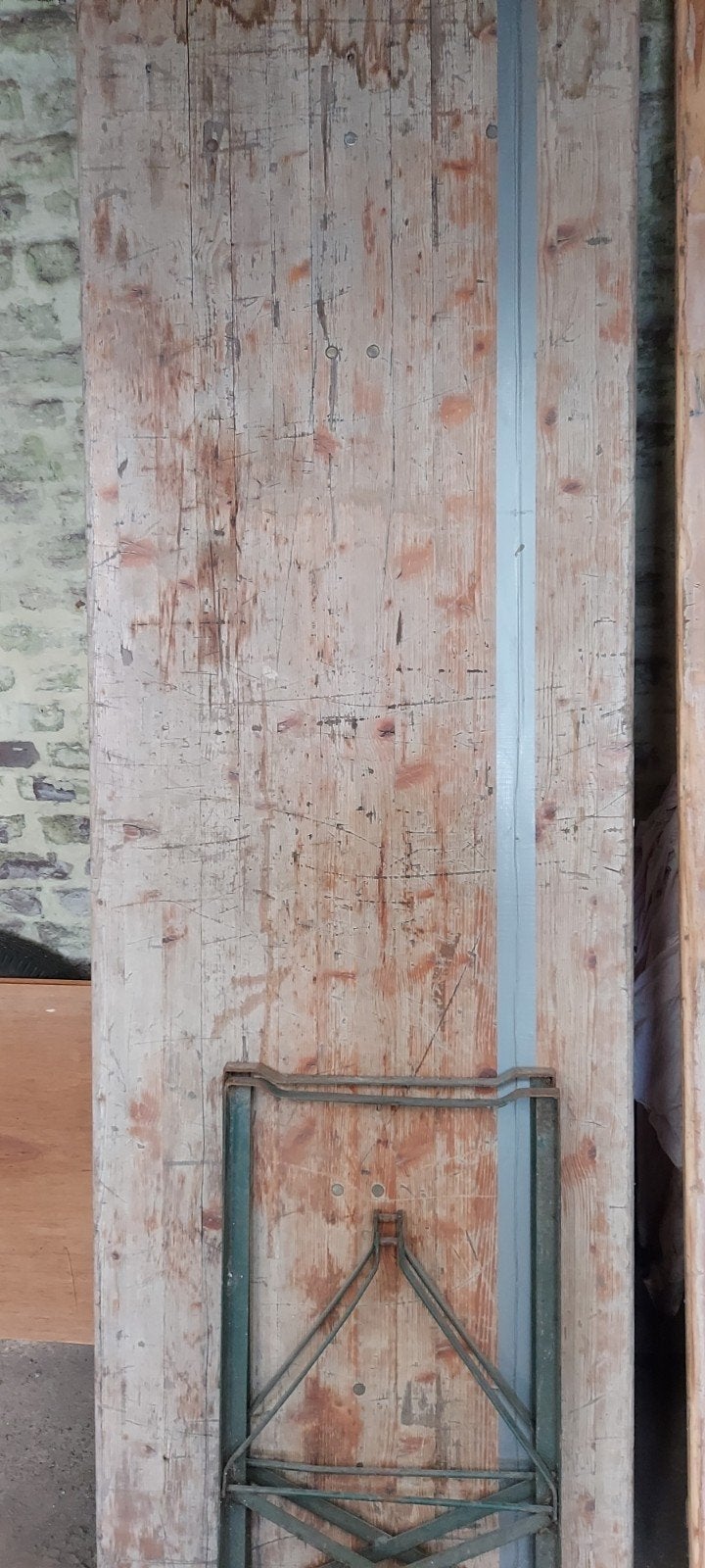 traîteau en bois sans les bancs, Jardin & Terrasse, Poteaux, Poutres & Planches, Bois dur, Enlèvement, Utilisé, Autres types