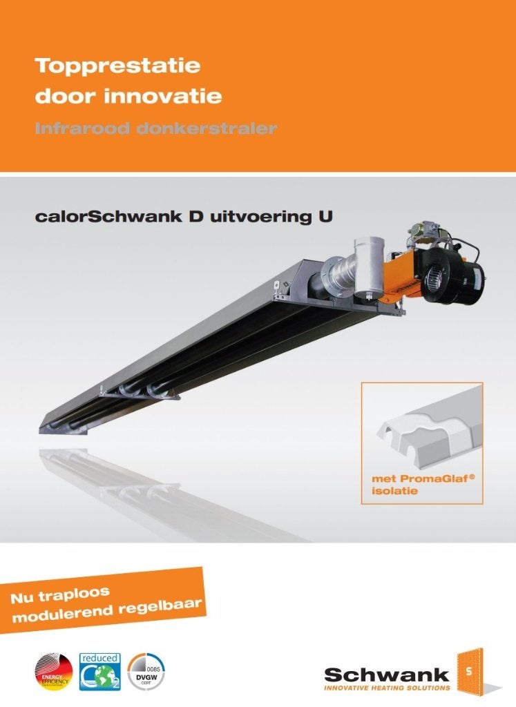 Donkerstraler 39 kW - verwarming voor grote hal/loods, Bricolage & Construction, Chauffage & Radiateurs, Comme neuf, Autres types